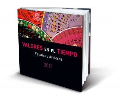 L029 ALBUM OFICIAL DE CORREOS DE ESPAÑA Y ANDORRA 2017 INCLUYE TODOS LOS SELLOS