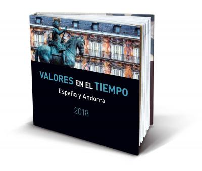 L030 ALBUM OFICIAL DE CORREOS DE ESPAÑA Y ANDORRA 2018 INCLUYE TODOS LOS SELLOS