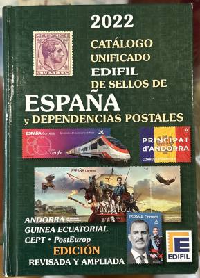 M010 CATALOGO EDIFIL SELLOS  DE ESPAÑA 2022 NUEVO 