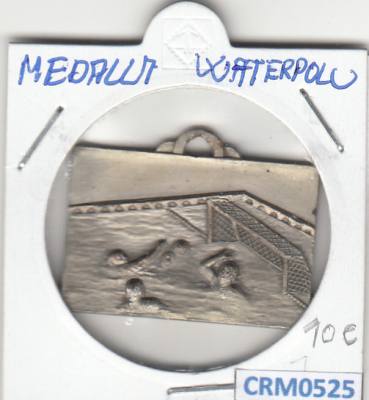 CRM0525 MEDALLA WATERPOLO
