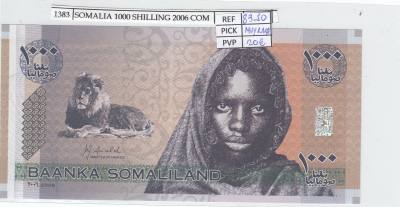 BILLETE SOMALIA 1.000 SHILLING 2006 P-CS1a SIN CIRCULAR