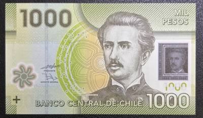 BILLETE CHILE 1.000 PESOS 2010 P-161a