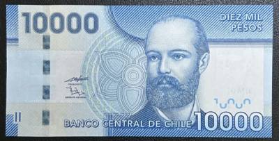 BILLETE CHILE 10.000 PESOS 2009 P-164a