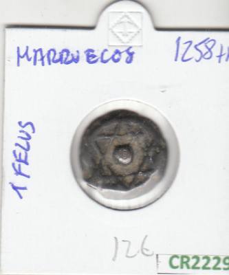 CR2229 MONEDA MARRUECOS 1 FELUS 1258 BC