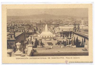 BARCELONA EXPOSICIÓN 1929