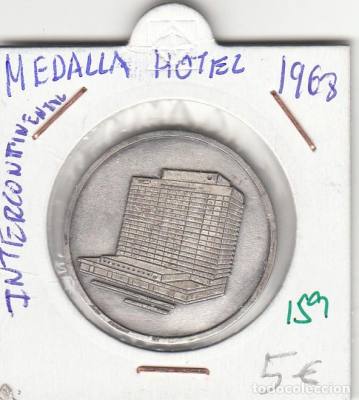MEDALLA HOTEL INTERCONTINENTAL 1968