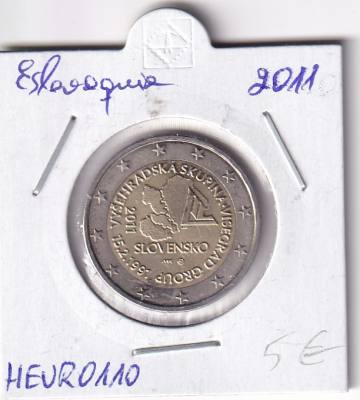 HEUR0110 MONEDA ESLOVAQUIA 2 EUROS 2011