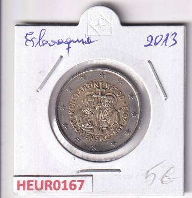 HEUR0167 MONEDA ESLOVAQUIA 2 EUROS 2013
