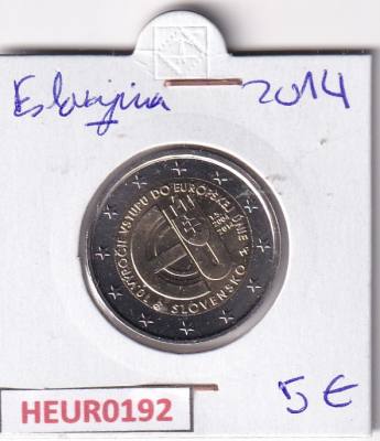 HEUR0192 MONEDA ESLOVAQUIA 2 EUROS 2014