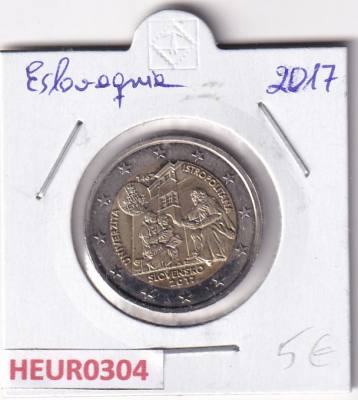HEUR0304 MONEDA ESLOVAQUIA 2 EUROS 2017