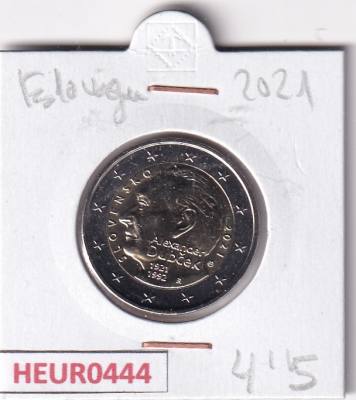 HEUR0444 MONEDA ESLOVAQUIA 2 EUROS 2021 