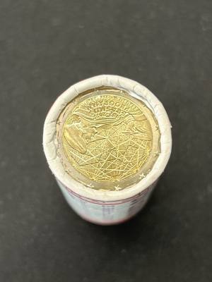 HEUR0591 CARTUCHO MONEDA AUSTRIA 2 EUROS 2022 (Programa Erasmus) 