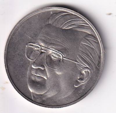 HEXP0127 MONEDA BELGICA 5 EUROS 1996 CUPRONIQUEL