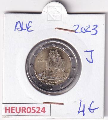 HEUR0524 MONEDA ALEMANIA 2 EUROS 2023 Letra J (Filarmónica de Elba)