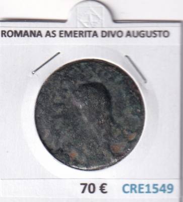 CRE1549 MONEDA ROMANA AS EMERITA VER FOTOS
