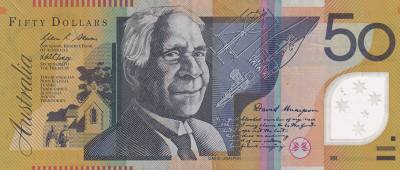 CRBX2633 BILLETE AUSTRALIA 50 DOLARES 202-2017 EBC-