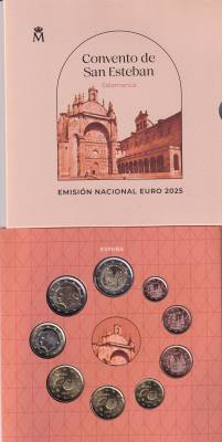 CRC0184 CARTERA EUROS ESPAÑA 2025 CONVENTO DE SAN ESTEBAN