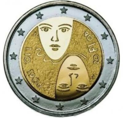 HEUR0018 MONEDA FINLANDIA 2 EUROS 2006