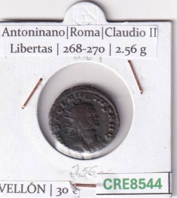 CRE8544 MONEDA ROMANA ANTONINIANO VELLON VER DESCRIPCION EN FOTO