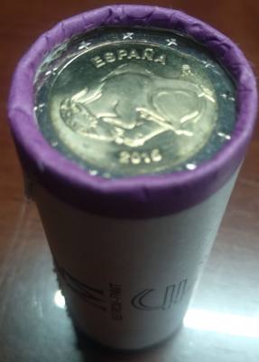 HEUR0648 MONEDA ESPAÑA 2 EUROS 2015 (Cueva Altamira) CARTUCHO