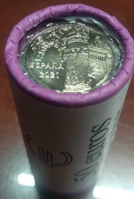 HEUR0654 MONEDA ESPAÑA 2 EUROS 2021 CARTUCHO