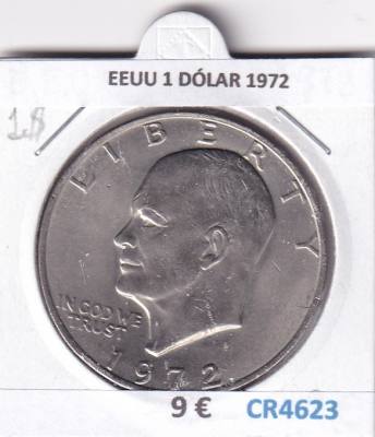 CR4623 MONEDA EEUU 1 DÓLAR 1972
