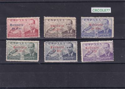 CRCOL877 SELLOS ESPAÑA COLONIA IFNI Nº CAT. 56/64 CON CHARNELA