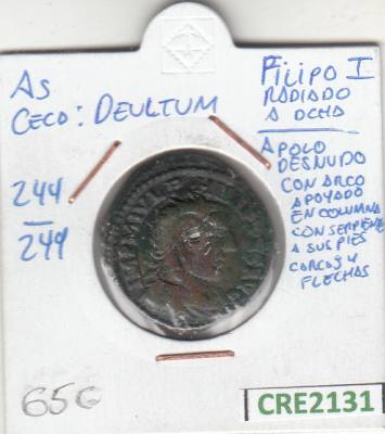CRE2131 MONEDA ROMANA AS VER DESCRIPCION EN FOTO BC