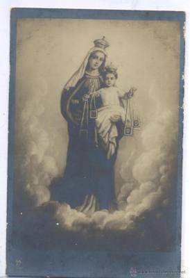 postal religiosa año 1913