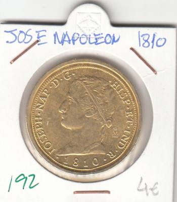CRM0192 MEDALLA JOSE NAPOLEON 1810 