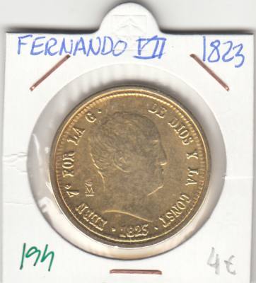 CRM0194 MEDALLA FERNANDO VII 1823 