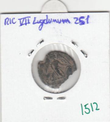 CRE1512 Ae2-Ae3 Lugdunum Constantinopla/Victoria 332