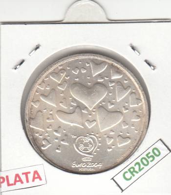 CR2050 MONEDA PORTUGAL 8 EUROS 2003 PLATA 18