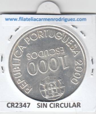 CR2347 MONEDA PORTUGAL 1000 ESCUDOS 2000 SINCIRCULAR