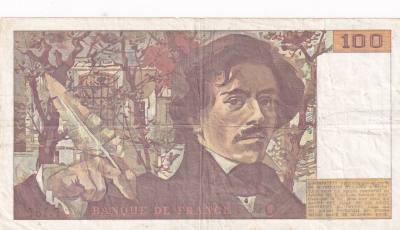 CRBX1469 BILLETE FRANCIA 100 FRANCOS 1991 BC