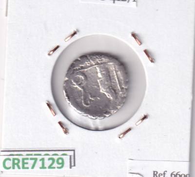 CRE7129 MONEDA DENARIO SERRADO ROMA 64 A.C LUCIUS ROSCIUS FABATUS