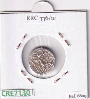 CRE7130 MONEDA DENARIO ROMA 92 A.C GAIUS ALLIUS BALA (DESCRIP. EN FOTOS)