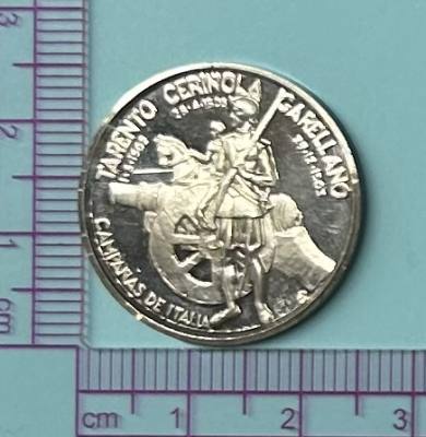 CREXP692 MEDALLA GONZALO FDEZ. CORDOBA PLATA 6,9 GR CON CERT. PROOF