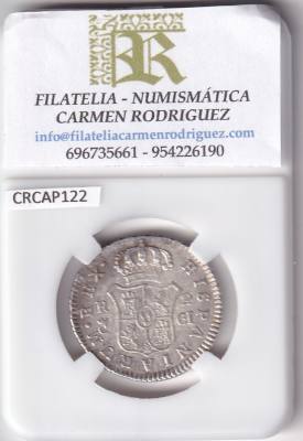 CRCAP122 MONEDA ESPAÑA FERNANDO VII 2 REALES CADIZ CI 1812 RBO