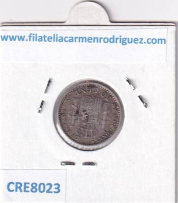 CRE8023 MONEDA ESPAÑA ALFONSO XIII 50 CENTIMOS 1900 *0*0 SMV MADRID 