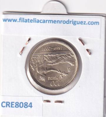 CRE8084 MONEDA ESPAÑA JUAN CARLOS I 100 PESETAS 2001 SIN SIRCULAR