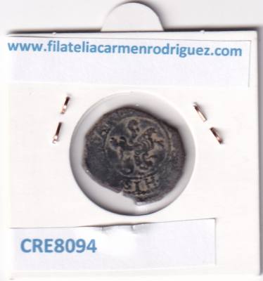 CRE8094 MONEDA ESPAÑA FELIPE III 1 4 MARAVEDIS TIPO 58 COBRE