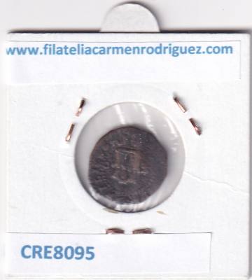 CRE8095 MONEDA ESPAÑA FELIPE III 1600 1 MARAVEDI CUENCA COBRE