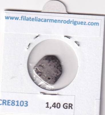 CRE8103 MONEDA ESPAÑA FELIPE V 1/2 REAL MEXICO MACUQUINA 