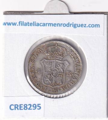 CRE8295 MONEDA ESPAÑA JOSE NAPOLEON I 4 REALES 1812 SEVILLA LA PLATA