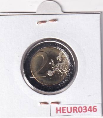 HEUR0346 MONEDA FINLANDIA 2 EUROS 2018 (Sauna finlandesa)