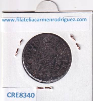 CRE8340 MONEDA ESPAÑA FELIPE V 1743 SEGOVIA 4 MARAVEDIS 