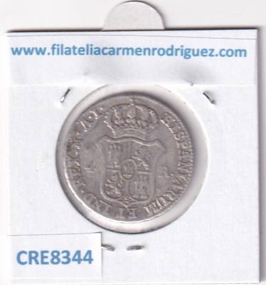 CRE8344 MONEDA ESPAÑA JOSE NAPOLEON I 1810 4 REALES MADRID AI PLATA