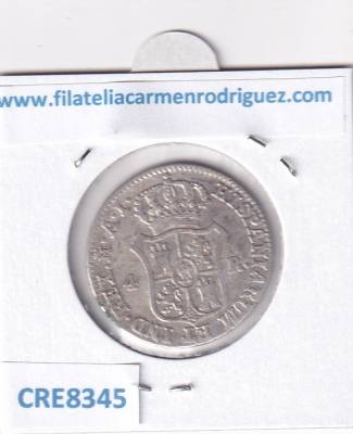 CRE8345 MONEDA ESPAÑA JOSE NAPOLEON I 1810 4 REALES MADRID AI PLATA