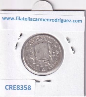 CRE8358 MONEDA ESPAÑA GOBIERNO PROVISIONAL MADRID 1 PESETA 1869 SNM